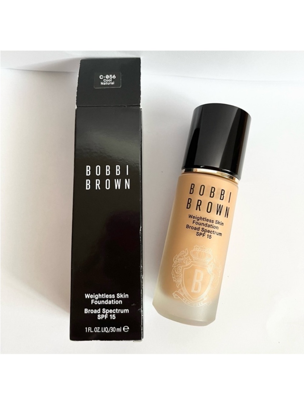 Bobbi Brown Skin Long-Wear
Weightless Foundation, #
C-056 Cool Nature